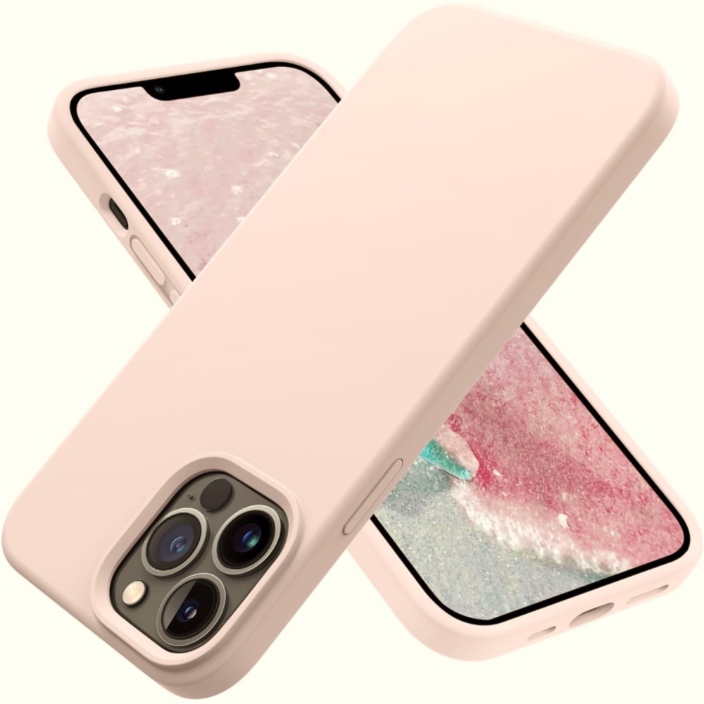 New Compatible with iPhone 13 Pro
Case, Silicone Slim Protective Shockproof